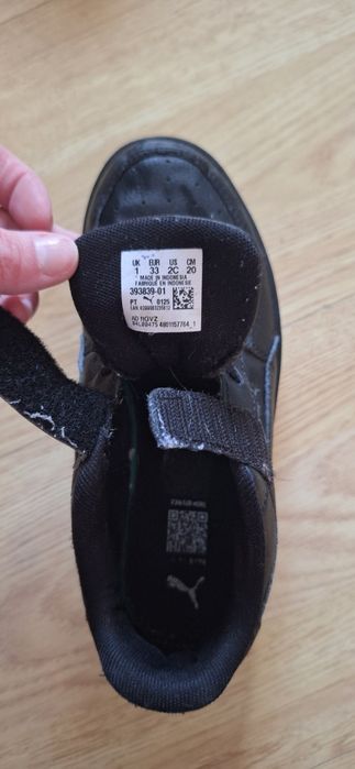 Czarne adidasy puma r. 33