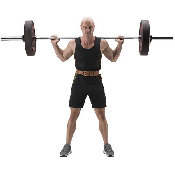 Pa3998 brown rozm. xl pas do ćwiczeń siłowych hms