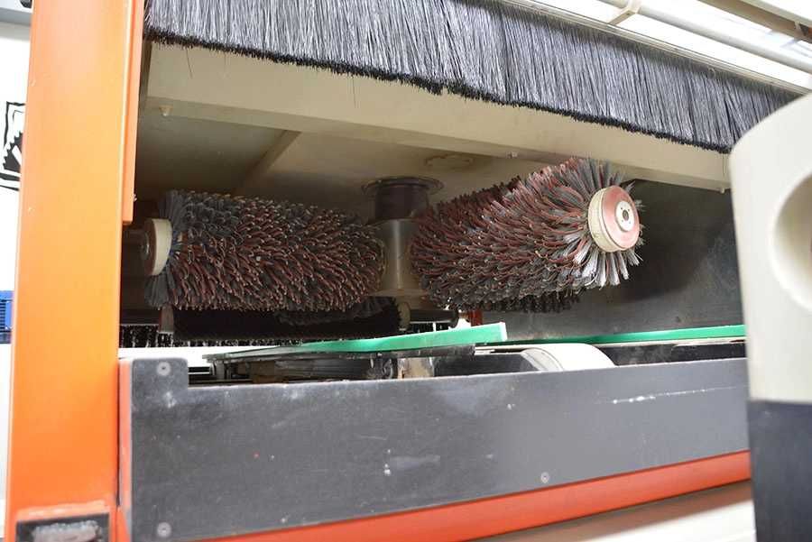 Szczotkarka Quickwood - rotor ze szczotkami