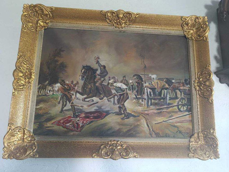 Piękny obraz z przepiękną ramą