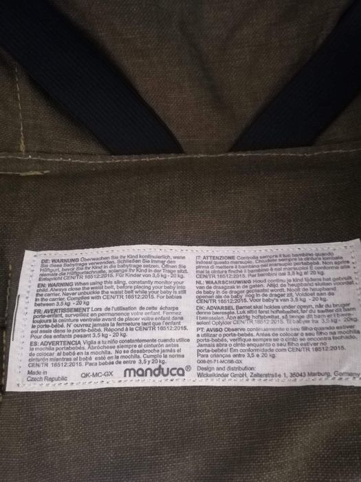 Nosidło Ergonomiczne Manduca