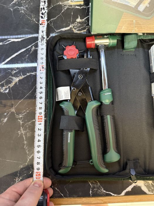 Набір для пробивання отворів дирокол Parkside Німеччина люверсів