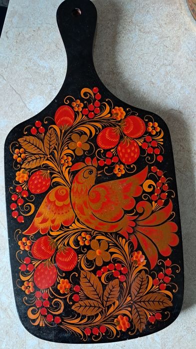 Деревянная посуда Хохломская роспись