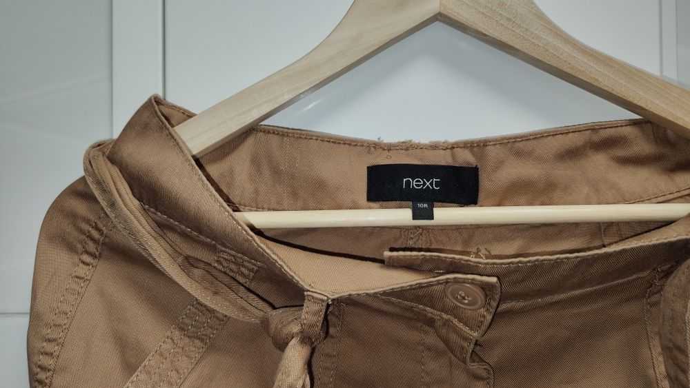 Spodnie Next r. 10 / M bojówki NOWE pas 80 cm