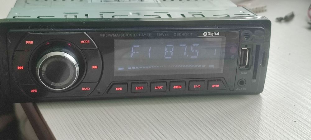 Автомагнітола Digital CSD-620R (USB/SD/AUX).