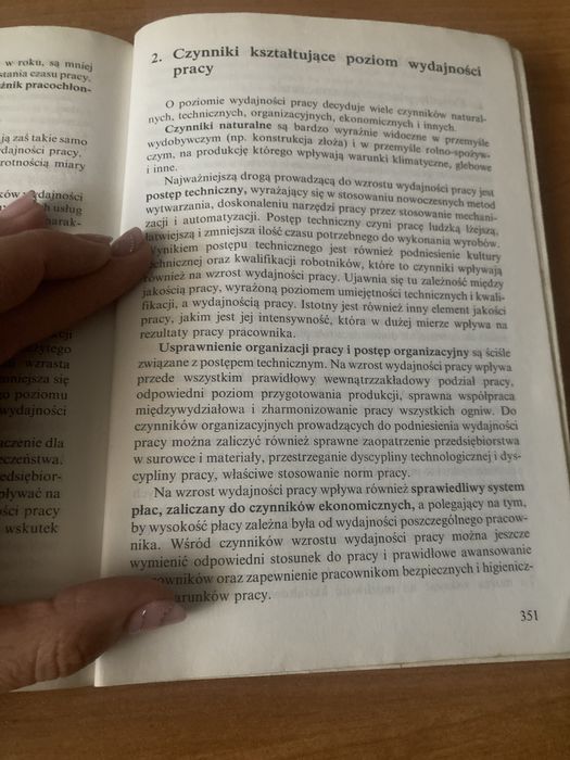 Ekonomika i organizacja przedsiebiorstw stanislaw debski wsip