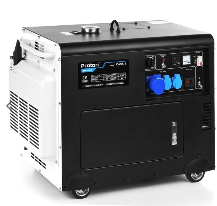 Cichy Agregat prądotwórczy do domu Proton Oasis 1 Diesel 230V