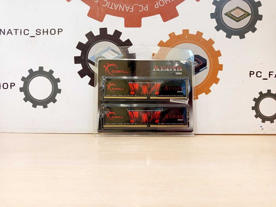 Пам'ять для настільних комп'ютерів G.Skill 16GB DDR4 2666 MHz Aegis
