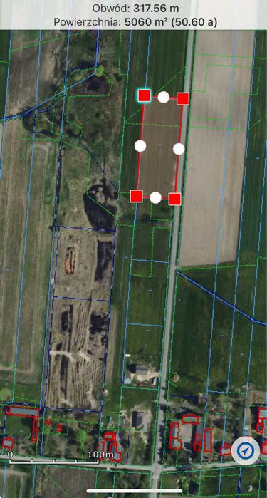 Działka Sowińce Gmina Buczek