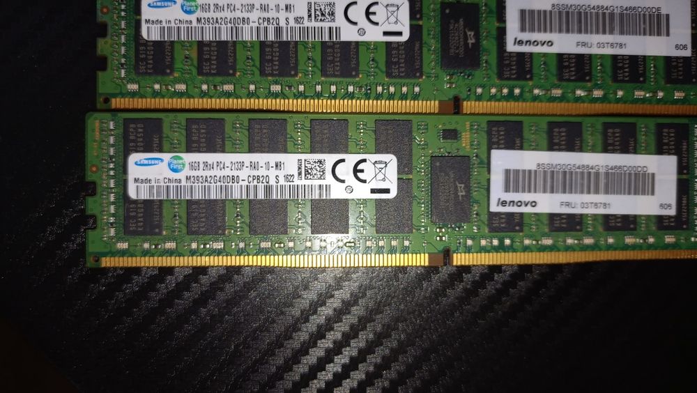 1 szt Samsung ddr4 ecc 16gb