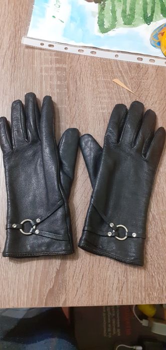 Перчатки кожанные