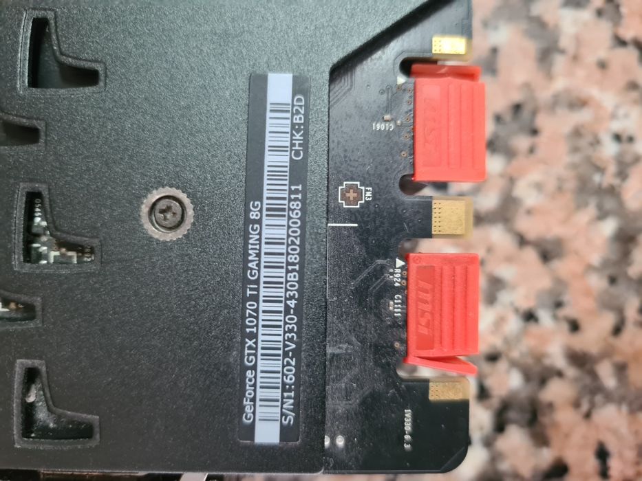 Placa grafica msi 1070ti 8gb