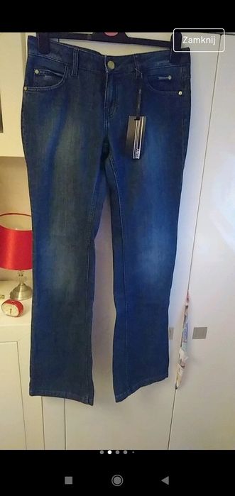 Jeansy spodnie damskie Ruby roz M/L są wymiary nowe z metką