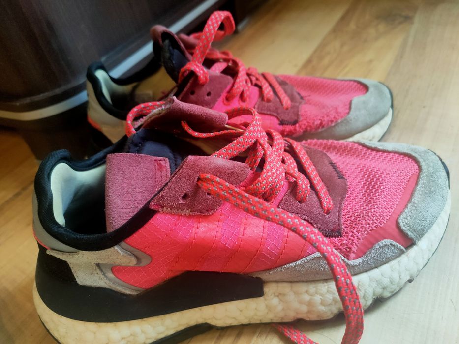 Różowe buty Adidas