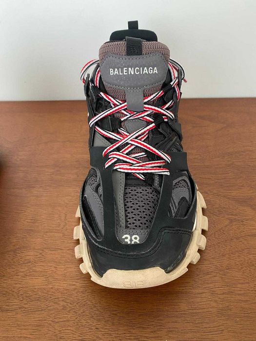 Balenciaga TRACK - 38, preto + vermelho