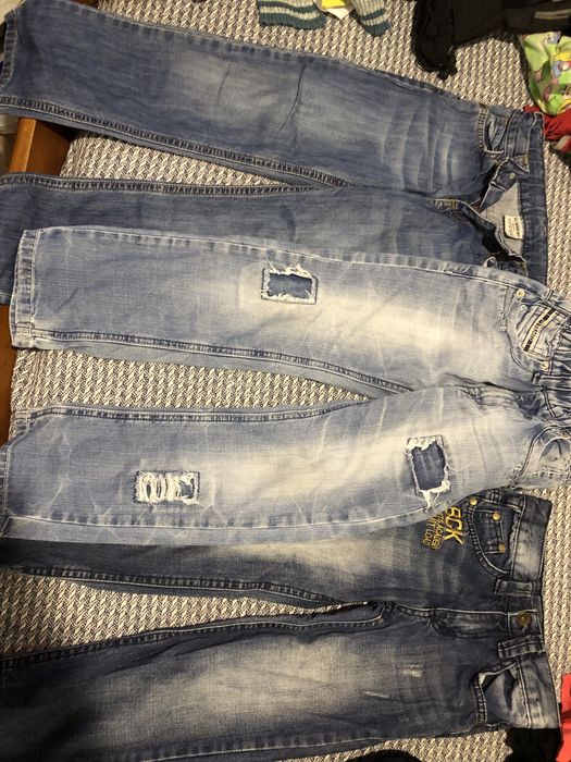 Дитячий одяг 104-128 - джинси , рукавички , тепла жилетка та штани