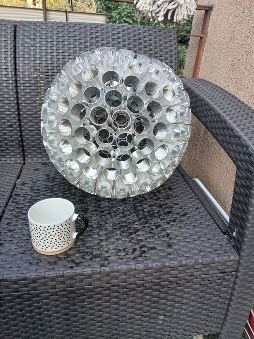 Lampa metalowa sufitowa