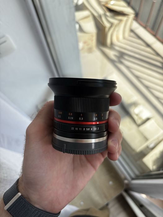 Обʼєктив Samyang 12mm F2.0 для Sony E-mount