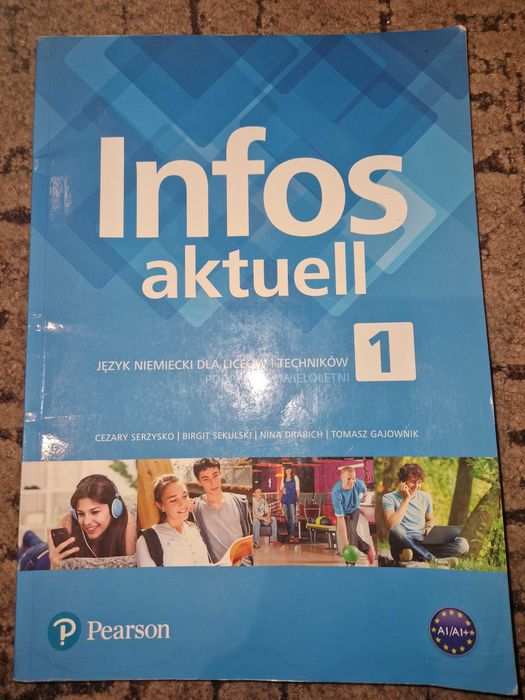 Infos aktuell 1, podręcznik, klasa1, 2019, Pearson