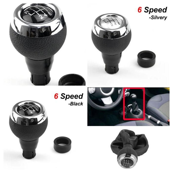 Moca Punho Manete Alavanca Fole Mudanças Velocidades Mini Cooper
