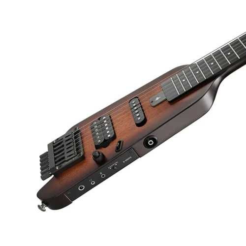 DONNER HUSH-X SUNBURST turystyczna gitara elektryczna z pokrowcem