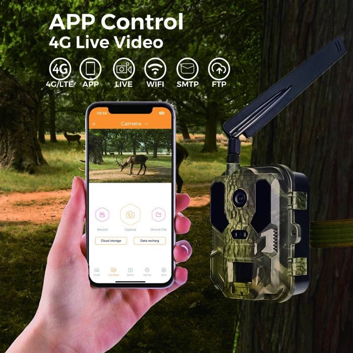 Найкраща 4G онлайн фотопастка відеокамера Suntek HC-960Ultra Li