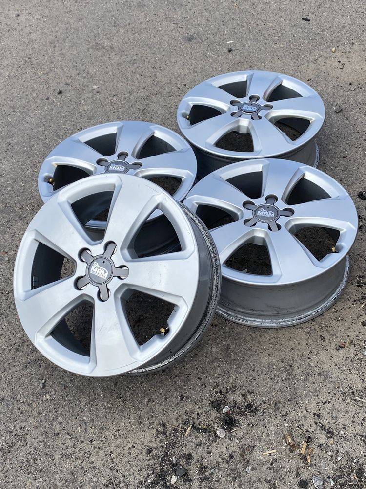 Диски R17 5x112 с Германии как новые: 1 800 грн. - Диски Кременчук на Olx