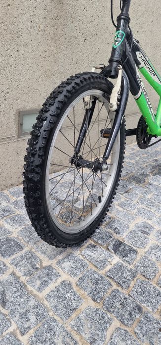 Bicicleta Infantil JL-WENTI Hacker (Verde e Preta)
