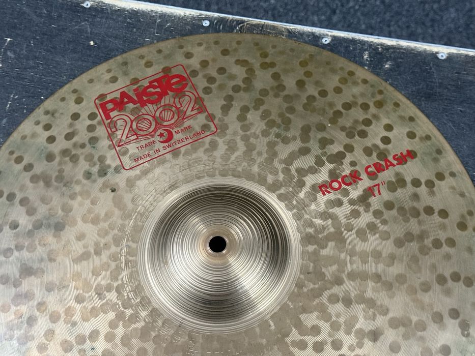 ++ PAISTE 2002 Rock Crash 17 - Talerz PERKUSJA ++