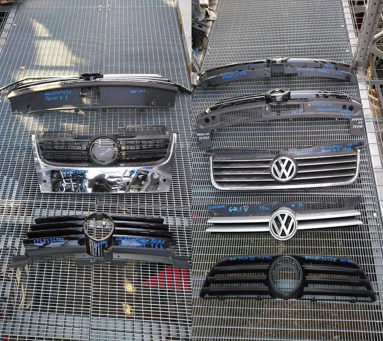 VW AUDI GRILL PRZEDNI GRILLE PRZEDNIE