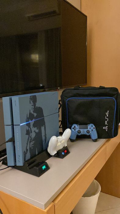 Playstation 4 uncharted mais jogos e acessorios