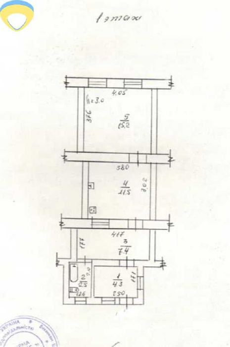 2-кімнатна квартира на вул. Манежна | 41 м² | Центр міста