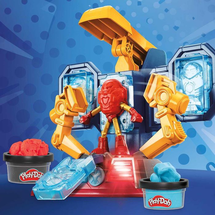 Ігровий набір для ліплення Play-Doh Marvel Iron Man Залізна людина!