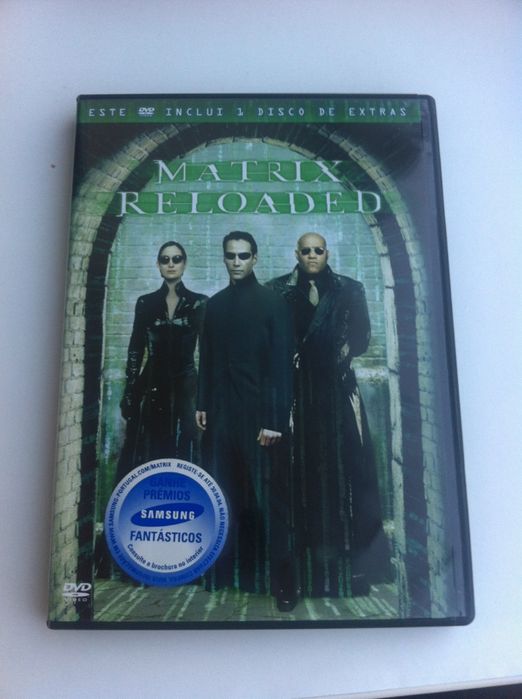 DVD - Matrix Reloaded com Keanu Reeves