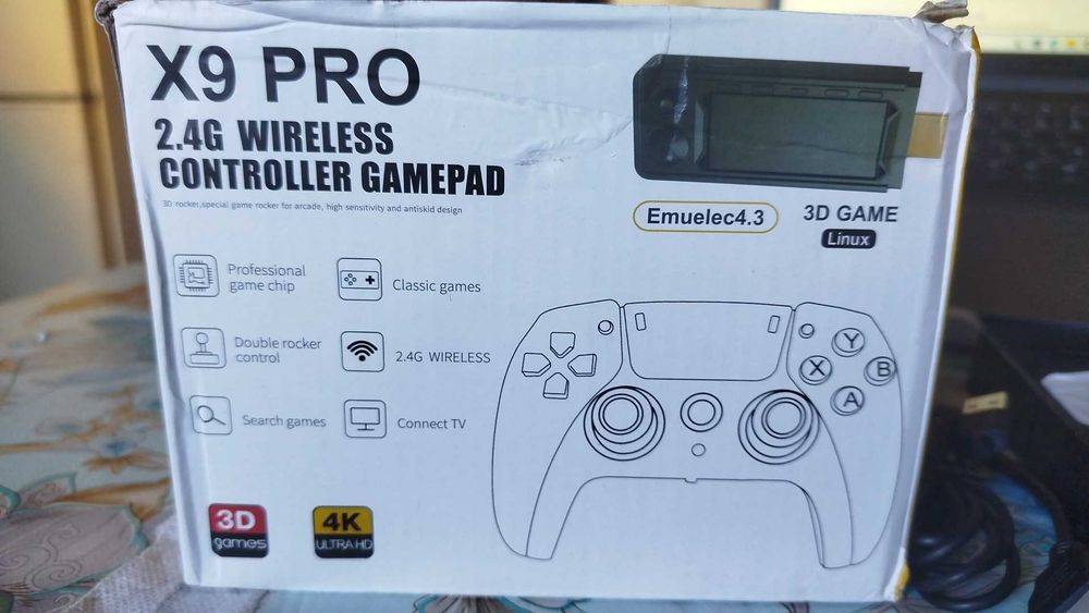 Consola Retro X9 Pro 256GB – 69.566 Jogos – 2 Comandos – Testada