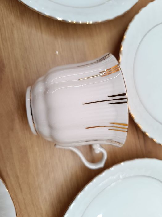Chociaż porcelana talerze filiżanka s