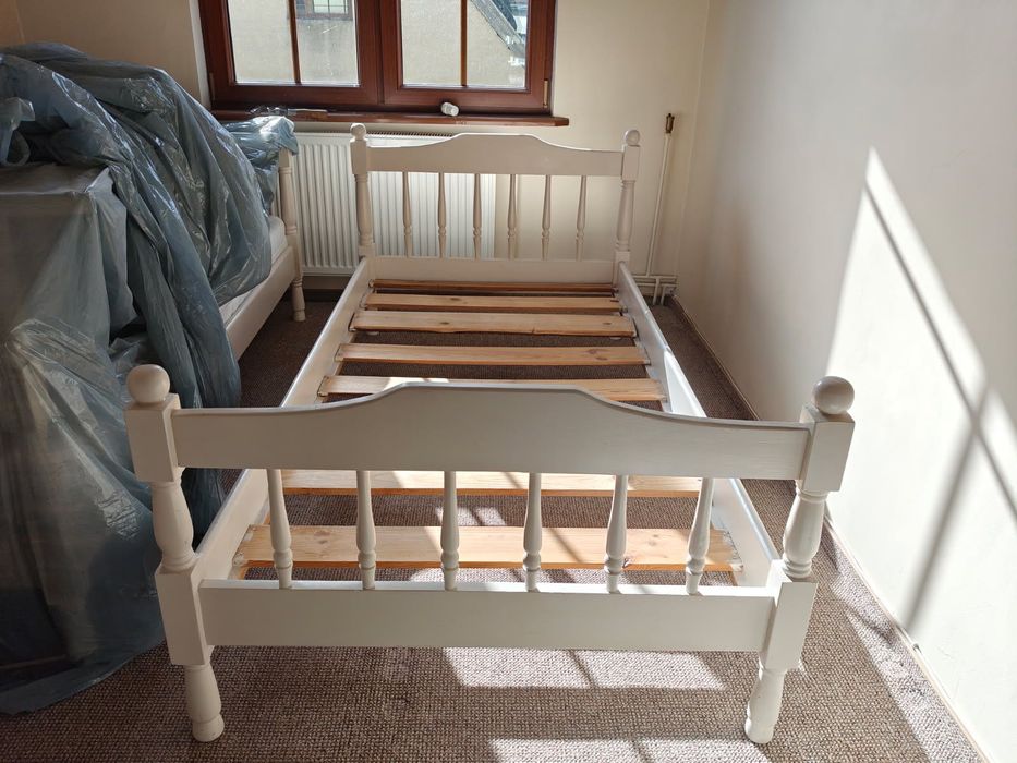 Łóżko drewniane sosna rama