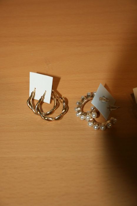 Conjunto 6 Argolas Douradas - NOVO