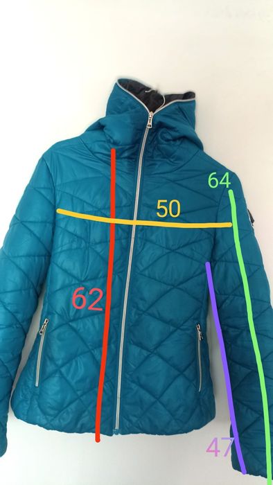 Kurtka pikowana do pasa