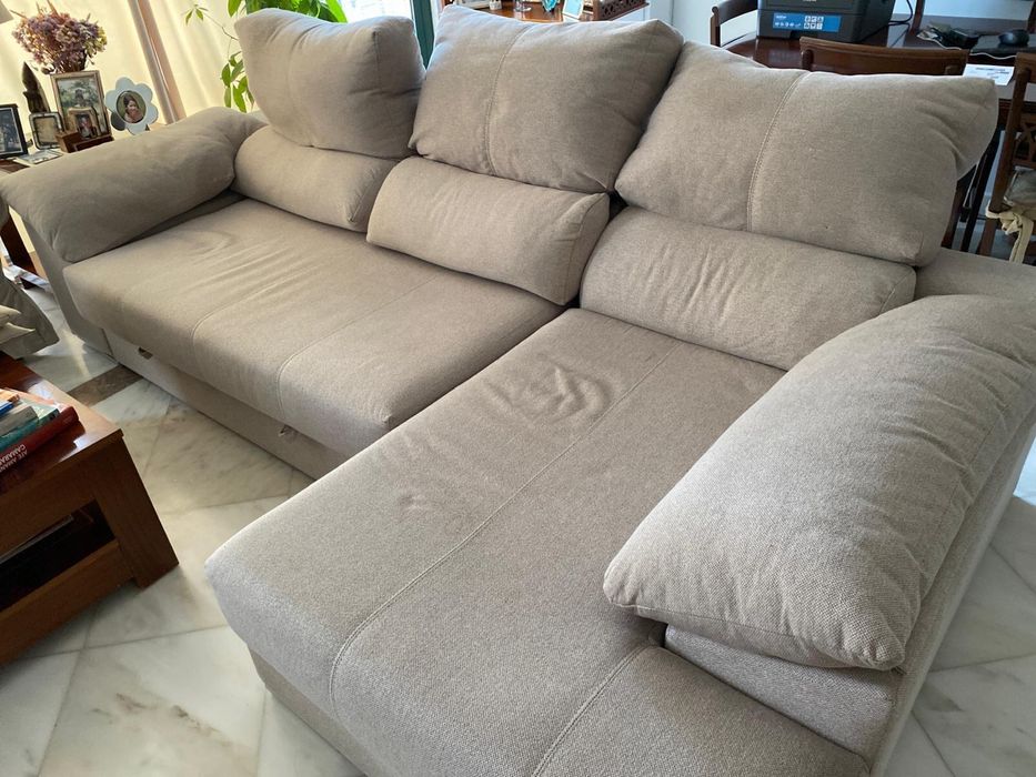 Sofa cama com chaise longue