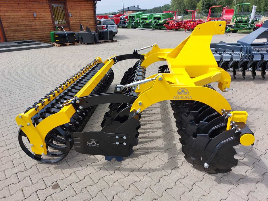 Brona Talerzowa Agregat GRANO-SYSTEM SHS 2,5m 2,7m 3m Landstal Agrona