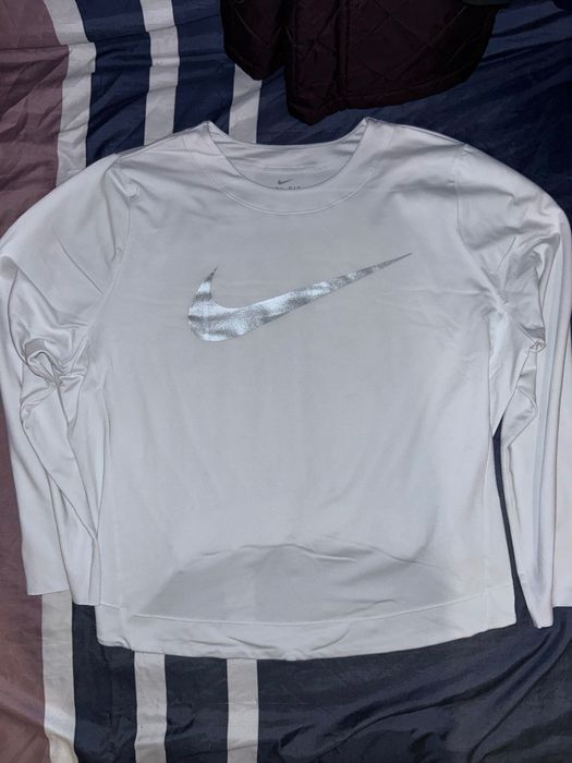 Cienka bluza z długim rękawem Nike Fit L