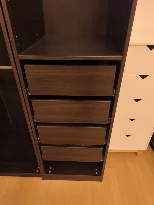 Roupeiro ikea pax de canto mais 2 módulos