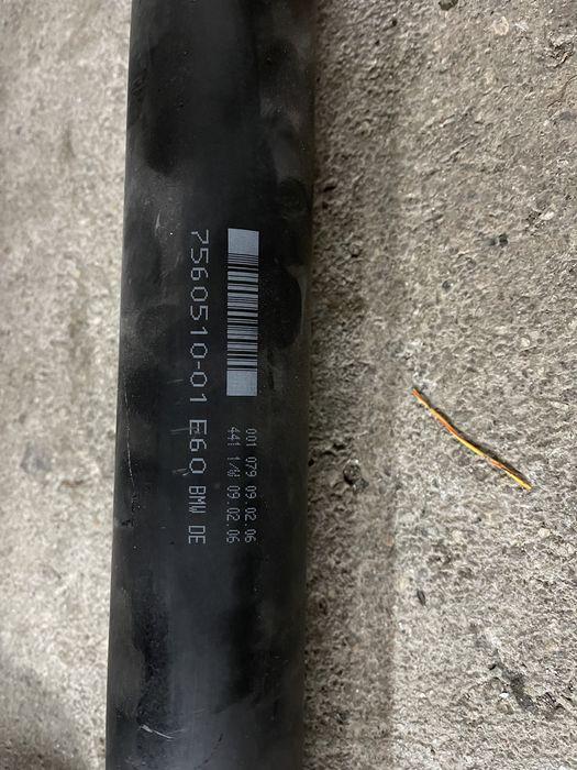 Veio de transmissao central bmw 535d 272cv e60 e61