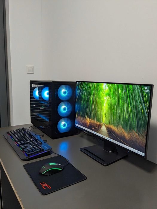 NOWY Komputer + monitor gamingowy do gier RTX 2070 Super Ryzen 5 3600