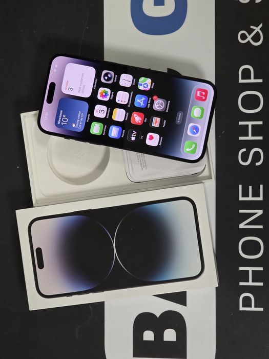 Sklep ladny Apple Iphone 14 Pro Max 256gb black bateria 82%.