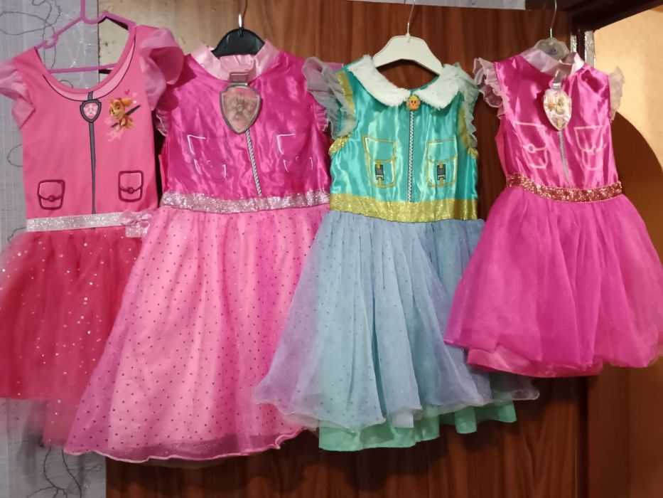 Карнавальний костюм Щенячий патруль на хлопчика і дівчинку.гонщик,скай