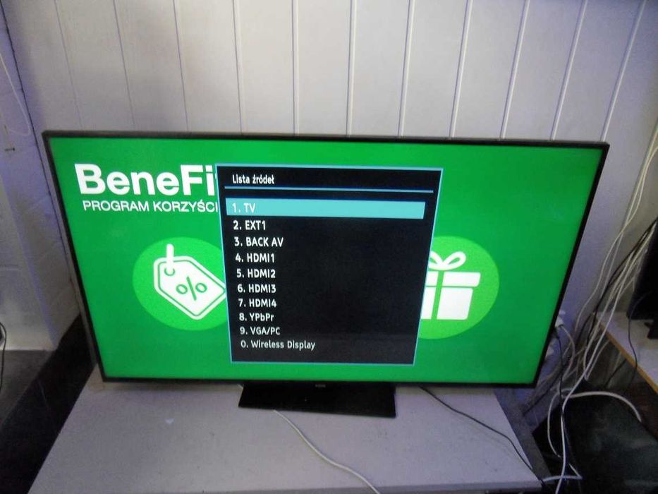 LED tv  55 "  4K Smart-tv. wi-fi dvb-t/2 gwarancja