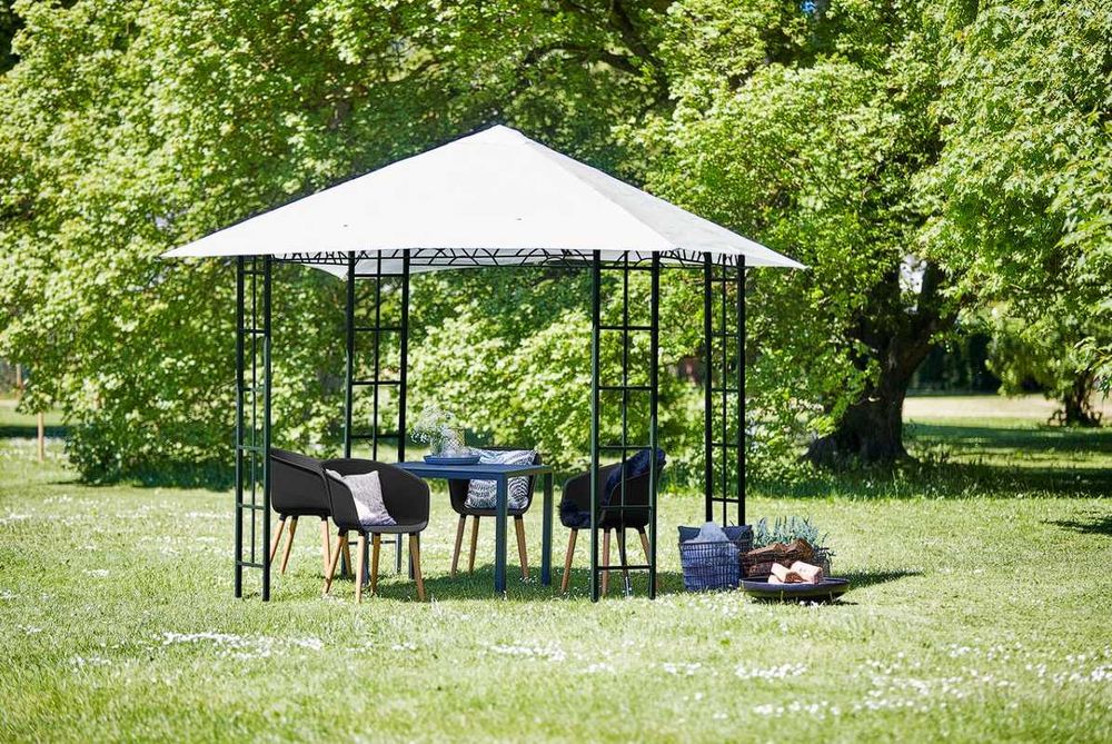 Gazebo 300x300 toldo branco