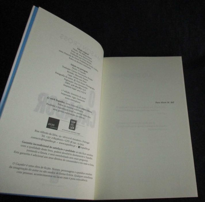 Livros Trilogia Carter Blake Mason Cross